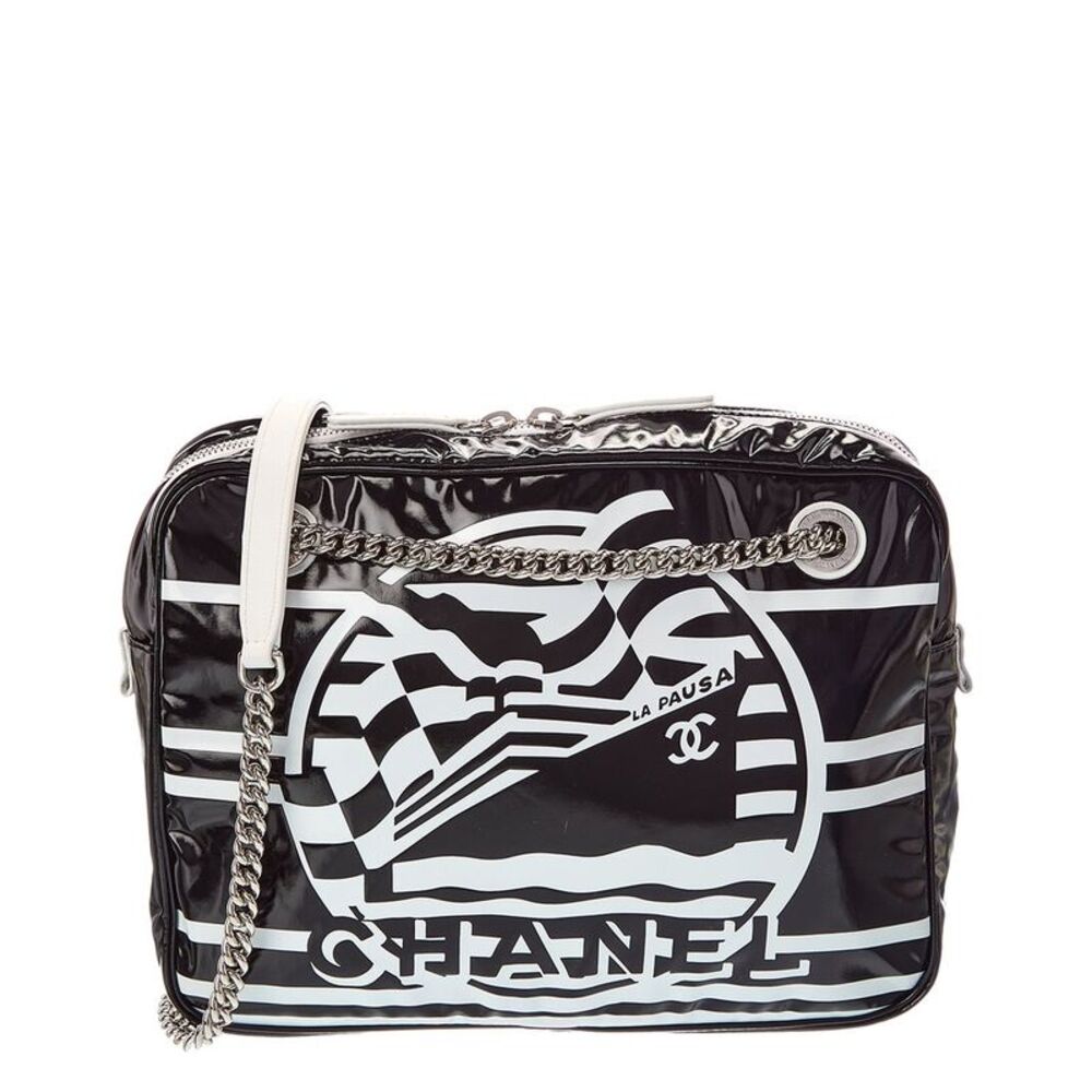 Chanel Black Vinyl La Pausa Bay (Authentic Pre-Loved)